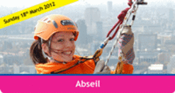 ABSEIL -  SUNDAY  18TH MARCH 2012