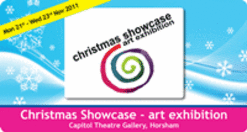 CHRISTMAS SHOWCASE ART EXHIBITION - MONDAY 21ST TO WEDNESDAY 23RD NOVEMBER 2011