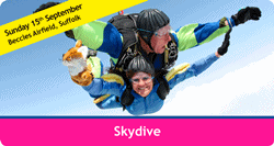 SKYDIVE AT BECCLES AIRFIELD - SUNDAY 15TH SEPTEMBER 2013