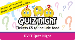 QUIZ NIGHT AT THE ROSARY CLUB, BRAMFORD ROAD, IPSWICH - MONDAY 11TH NOVEMBER 2013